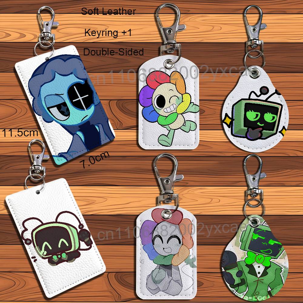 Lanyard Badge Holder - Chaveiro de Couro Game Vee Dandy