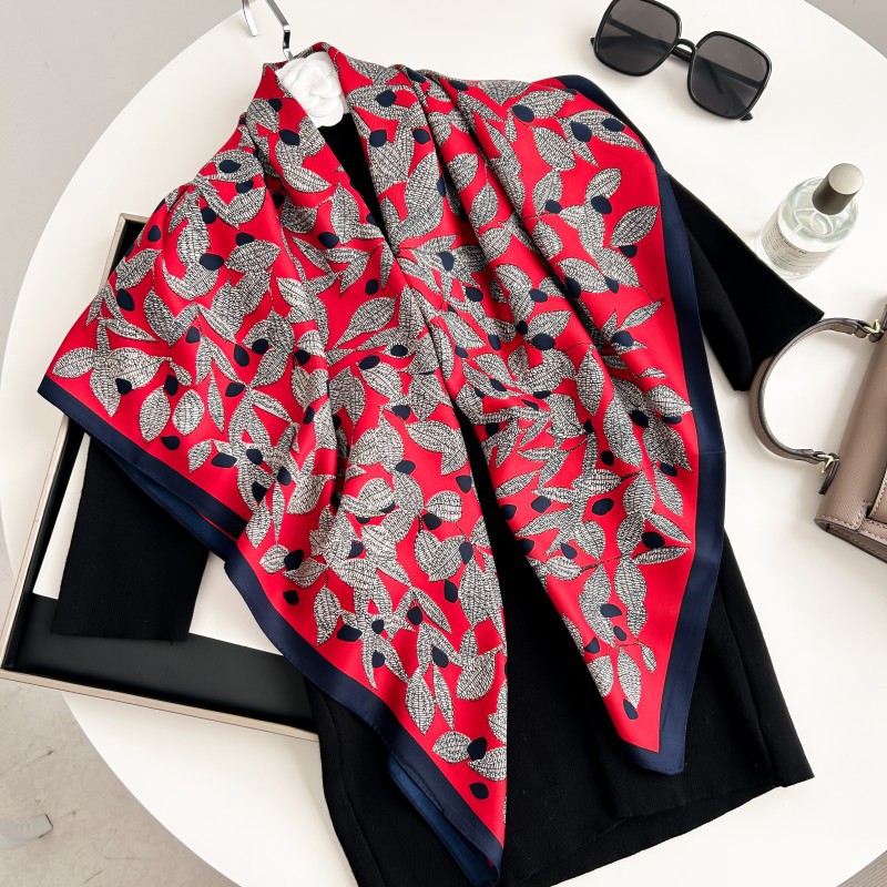 Lenço Quadrado de 90cm de Alta - Silk Neck Scarf avaliação e preço