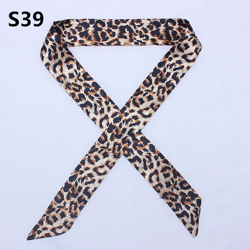 47 cores marca bandana pequeno - Silk Neck Scarf avaliação e preço