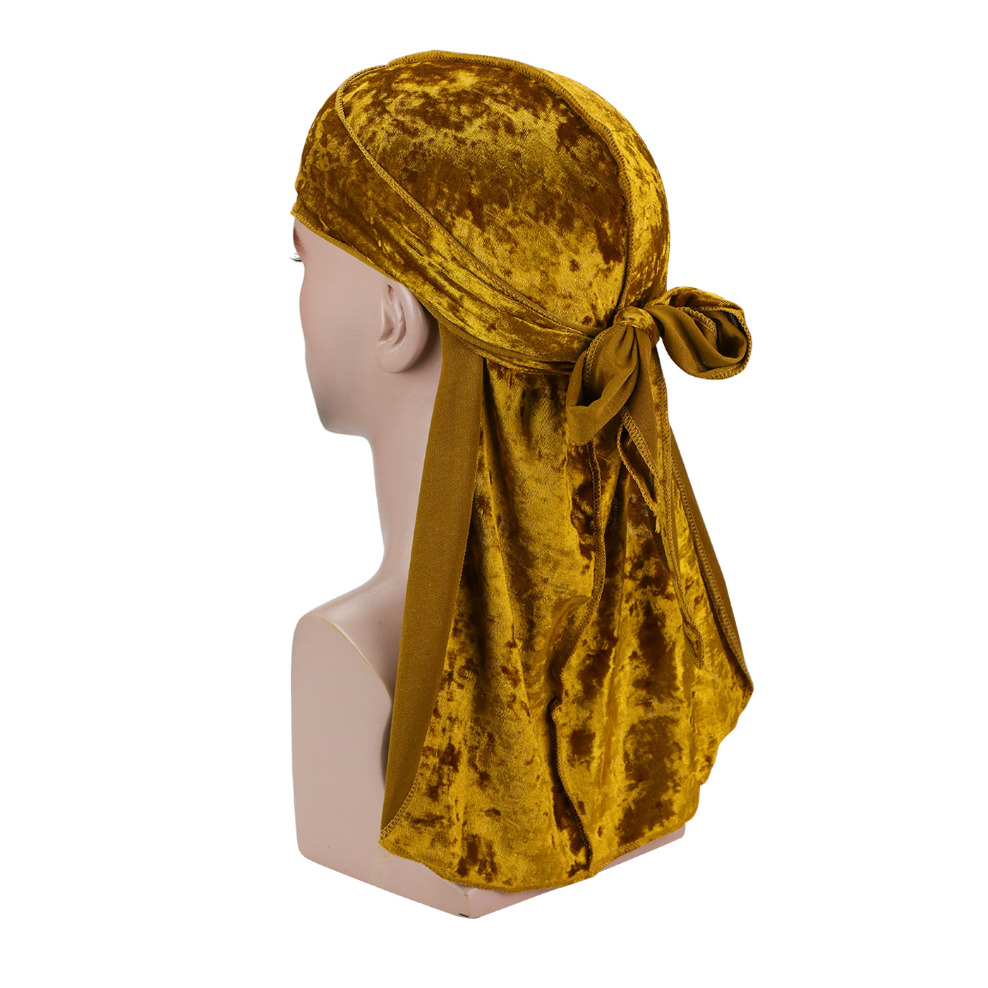 Unissex diamante veludo durag  - Bandana Doo Rag avaliação e preço