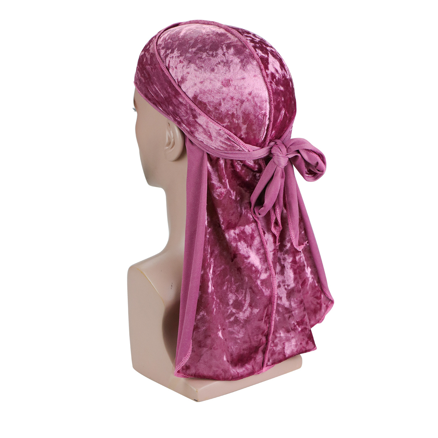Unissex diamante veludo durag  - Bandana Doo Rag avaliação e preço