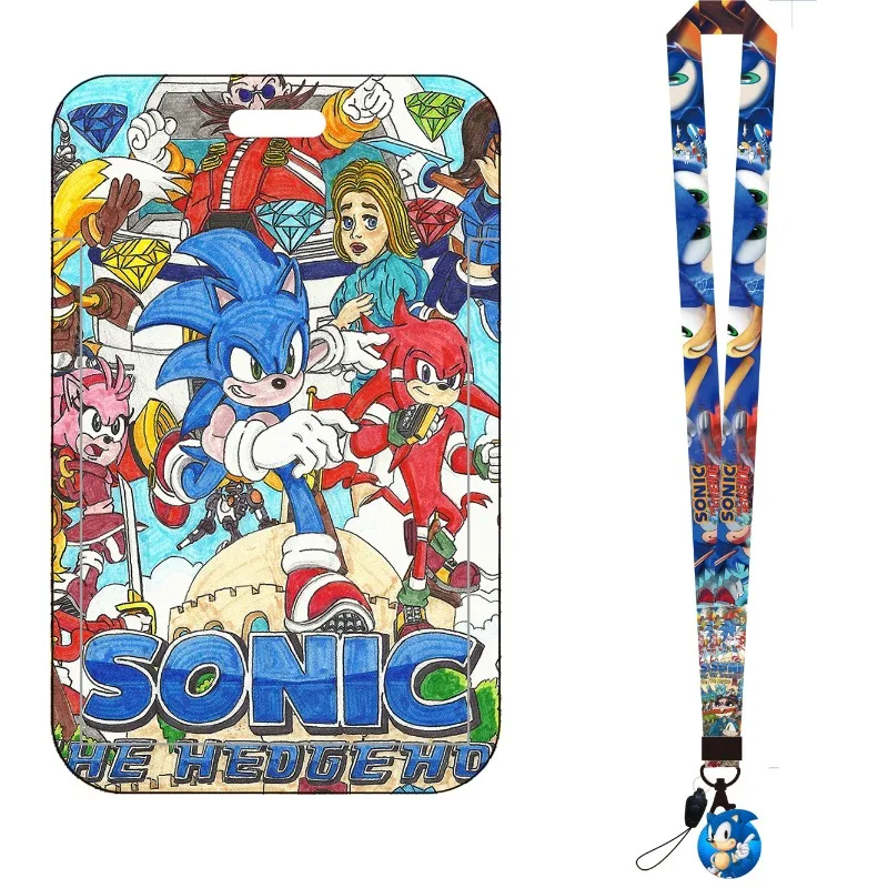 Porta-Cartão de Ônibus Sonic d - Lanyard Badge Holder avaliação e preço