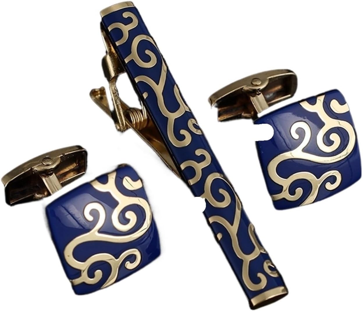 2 Conjuntos, Gravatas Masculin - Tie Bar Set Gift avaliação e preço