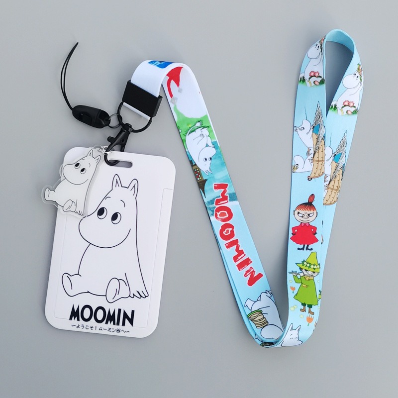 Porta-Cartões Rígido Moomin co - Lanyard Badge Holder avaliação e preço