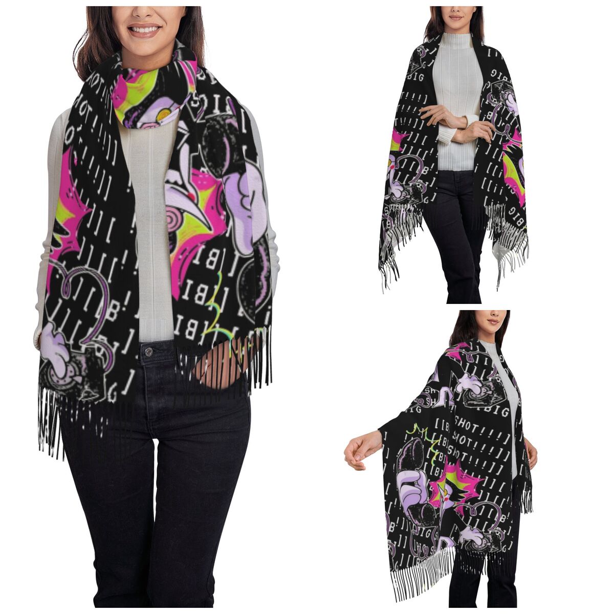 Deltarune xale envoltório para - Pashmina Wrap Large avaliação e preço