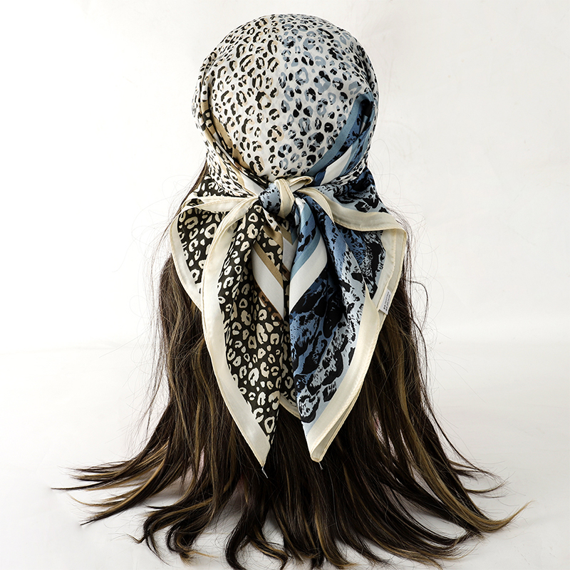 Luxo xale de seda gato gordo l - Silk Neck Scarf avaliação e preço