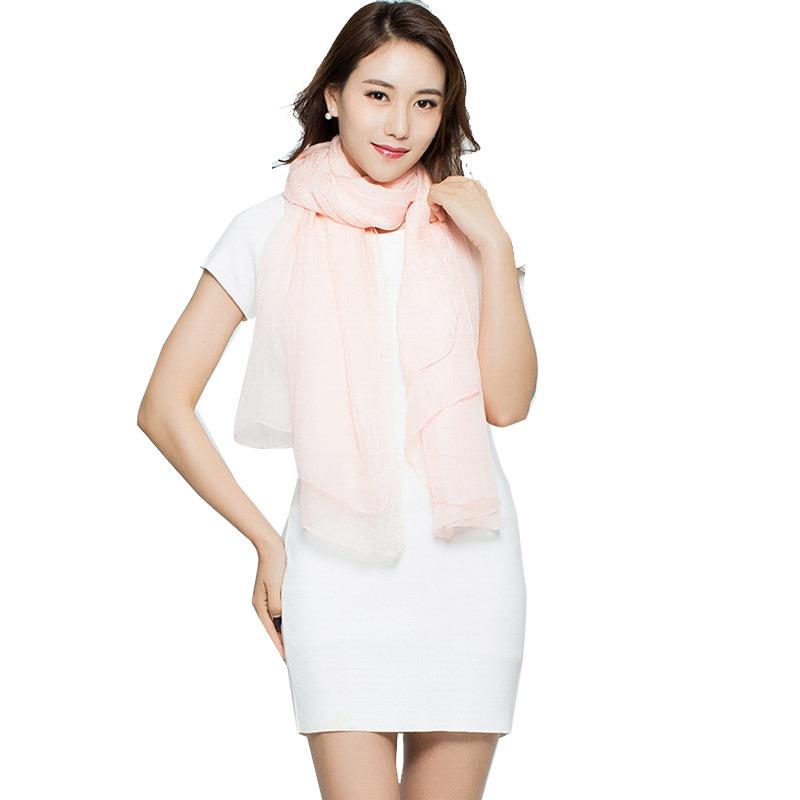 Lenço longo verão envoltório c - Silk Neck Scarf avaliação e preço