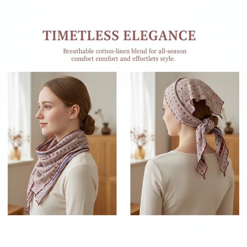 Lenço Triangular de Algodão e  - Bandana Cotton avaliação e preço