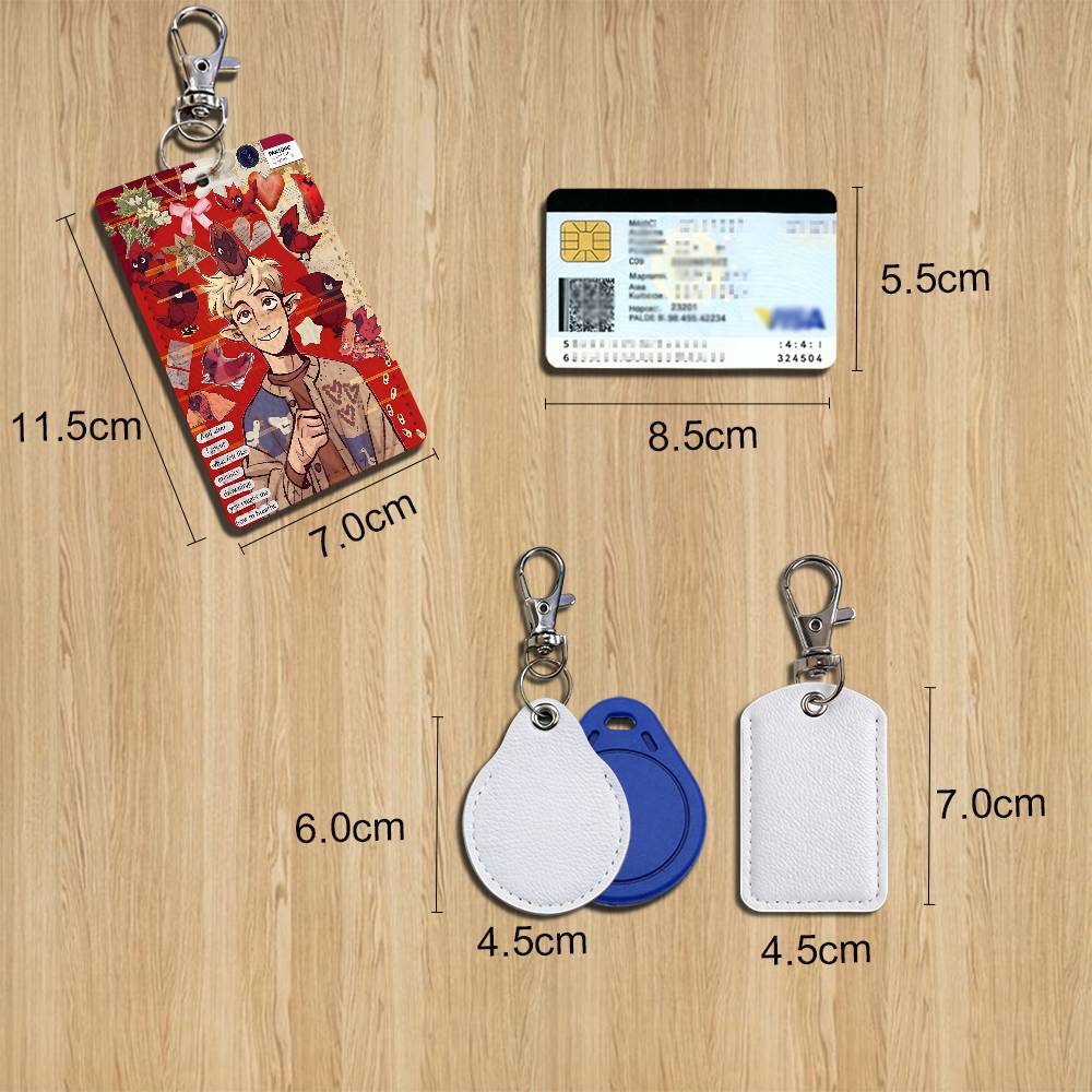 Chaveiro de Couro Luz Noceda F - Lanyard Badge Holder avaliação e preço